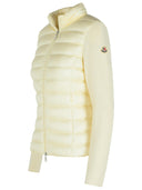 Moncler zwarte scheerwolmix jas
