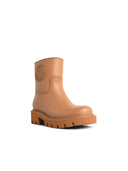 moncler“ kickstream”浅棕色PVC雨靴