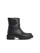 moncler'Kickstream'黑色PVC雨靴