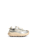 Moncler 'Trailgrip Gtx' Silver Lear Blend Sneakers