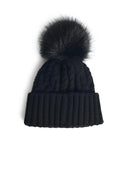 Moncler Virgin Wool And Black Cashmere Beanie