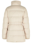 Moncler 'Brossette' Short Beige Polyester Down Jacket