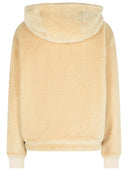 Moncler Reversible Jacket In Cream Cotton Blend