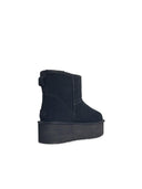 Bottes en daim noir de «mini-plateforme classique» UGG