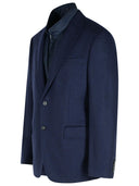 Jacket Fay 'DB' Navy Polyamide