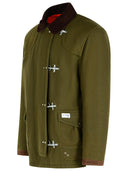 Fay '4 Ganci' Green Wool Blend Jacket