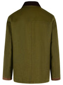 Fay '4 Ganci' Green Wool Blend Jacket