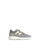 Hogan 'interactieve 3' grijze suede blend sneakers