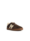 Hogan „Cool” Brown zamszowe trampki