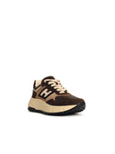 Hogan 'H669' Brown Lear Sneakers