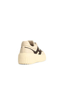 Hogan 'H Stripes' Ivory Lear Sneakers
