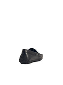 Tod's 'City Gommino' Black Lear Loafers