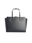 Hidesins 'Flap' Black Lear Bag