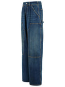 Maison Margiela 'Carpenter' blauwe katoenen jeans