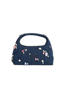 Marc Jacobs () 'Mini Sack Gem' Blue Cotton Bag