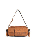 Marc Jacobs () Borsa in pelle scamosciata marrone "Cargo".
