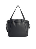 Tory Burch 'Shopping Romy' Black Lear Bag