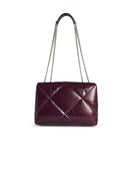 Tory Burch 'Kira' Burgundy Lear Crossbody Bag