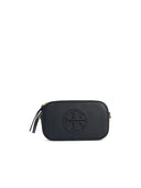 Tory Burch 'Miller' Black Lear Mini Crossbody Bag