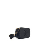 Tory Burch 'Miller' Black Lear Mini Crossbody Bag