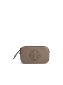 Tory Burch 'Miller' Mini Shoulder Bag In Brown Lear
