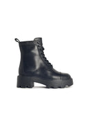 Tory Burch 'T Monogram' Black Lear Ankle Boots