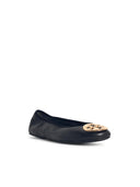 托里·伯奇（Tory Burch）'米妮（Minnie）黑色李尔芭蕾舞平原