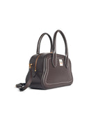 Bolso Lear granate ébano Unda' de Bally