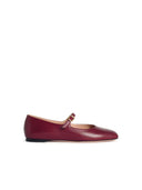 Bally "Belkys" Burgundy Lear Ballet Flats