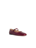 Bally "Belkys" Burgundy Lear Ballet Flats