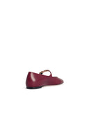 Bally "Belkys" Burgundy Lear Ballet Flats