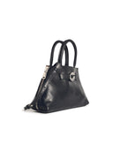 Coperni 'Data' Mini Bag en Black Lear