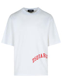 DSQUARED2白色棉T恤