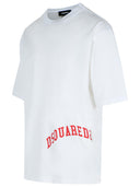DSQUARED2白色棉T恤