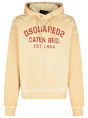 Felpa Dsquared2 in cotone sabbia 'Cipro'