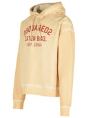 Felpa Dsquared2 in cotone sabbia 'Cipro'