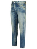 Jeans in denim blu 'Skater' Dsquared2
