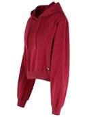 Roteer bordeaux katoenen sweatshirt