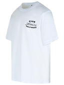 Camiseta de algodón blanco amiri