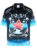 Casablanca Black Silk Shirt