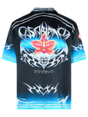 Casablanca Black Silk Shirt