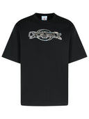 Casablanca Black Cotton T Shirt