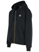 Sudadera de algodón negro de Casablanca