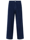 Pantaloni di cotone blu erl
