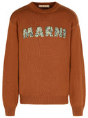 Pull Marni en laine vierge marron