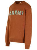 Pull Marni en laine vierge marron