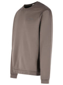 Premiata Mud Colored Cotton Sweatshirt