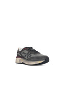 Premiata 'Moerun' Grey Fabric Blend Sneakers