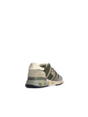 Premiata 'Lander 7706' Army Green Lear Sneakers