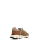Premiata 'Mick' Beige Suede Blend Sneakers